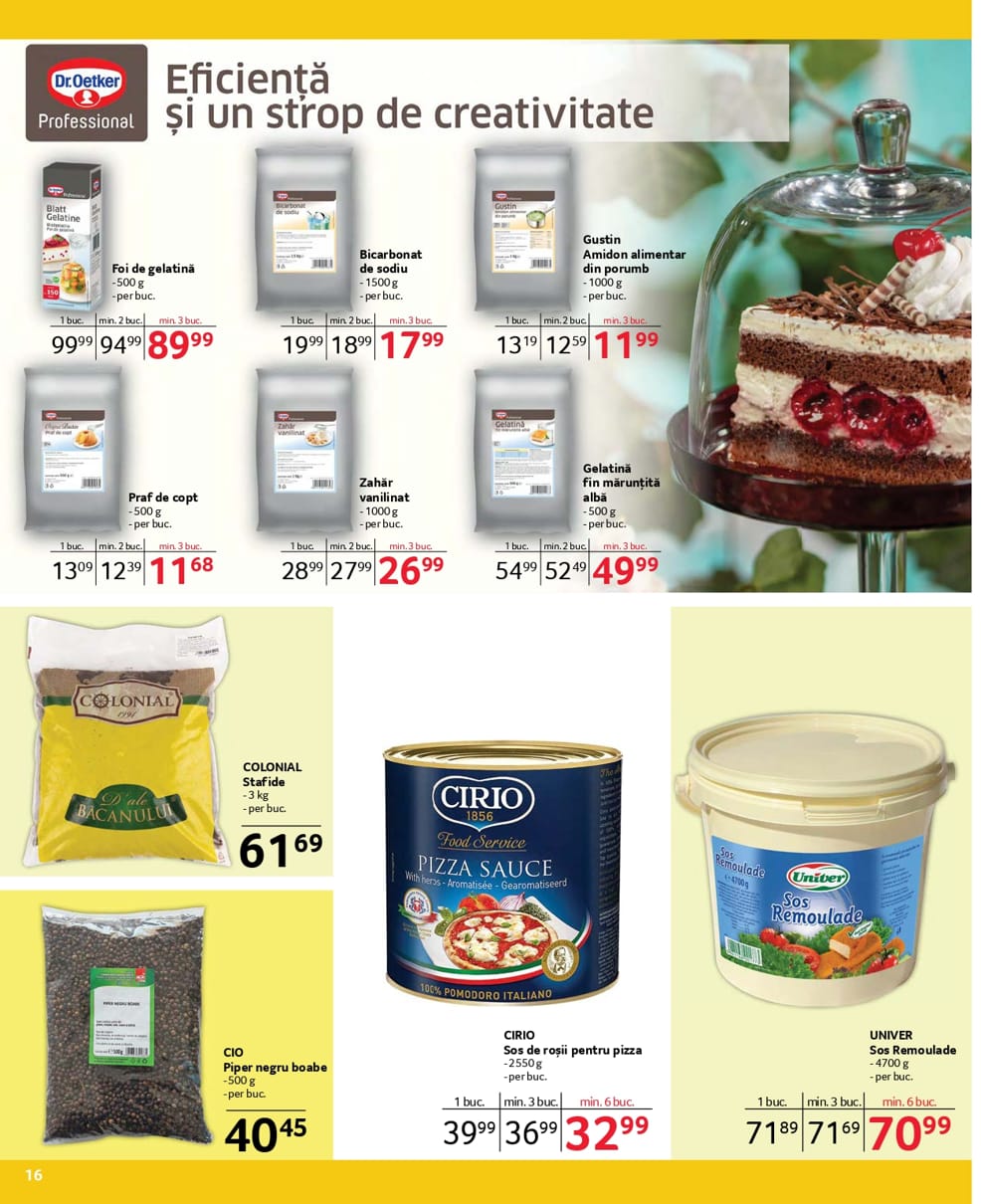 catalog Selgros gastro food
